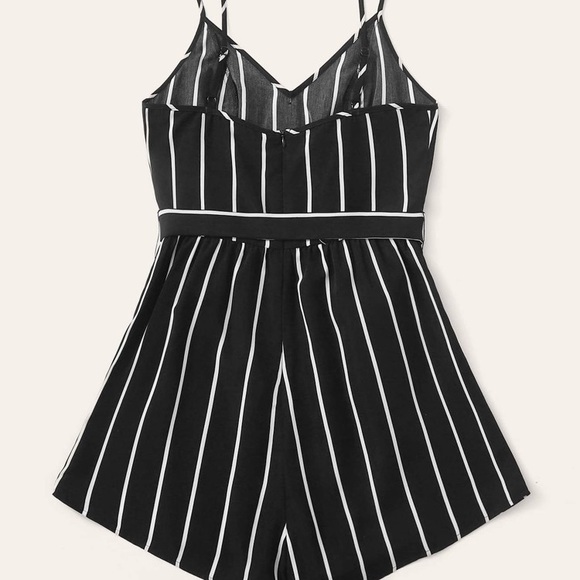 Shein stripped cami romper - Picture 3 of 5